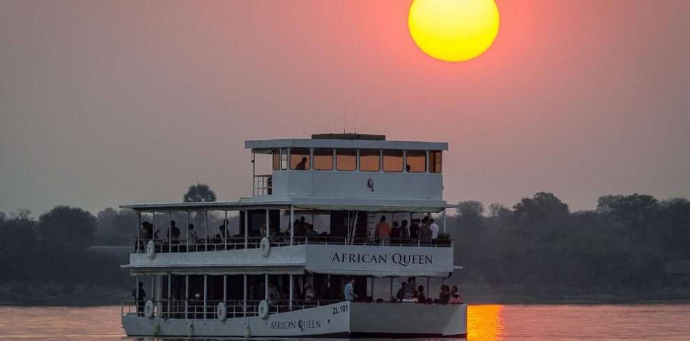 Victoria Falls in Zambia And Chobe NP